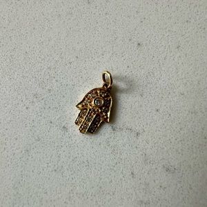 Sydney Evan 14k Gold Hamsa Necklace